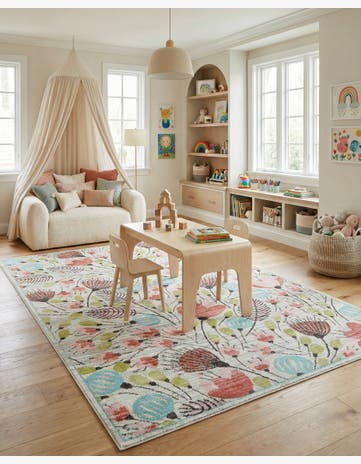 10' x 14' Whimsy Kids Rug