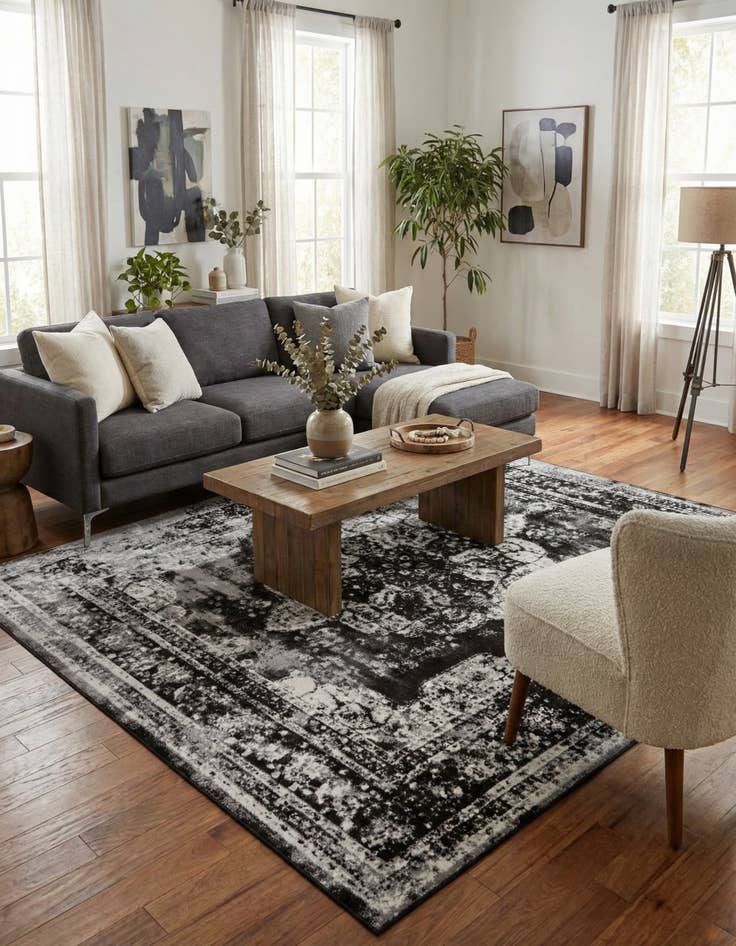 Detail image of  10' x 10' Monte Carlo Square Rug