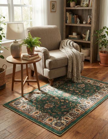 Emerald Green Medina Rug