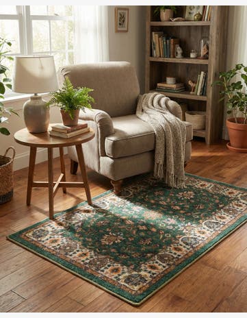 Emerald Green Medina Rug