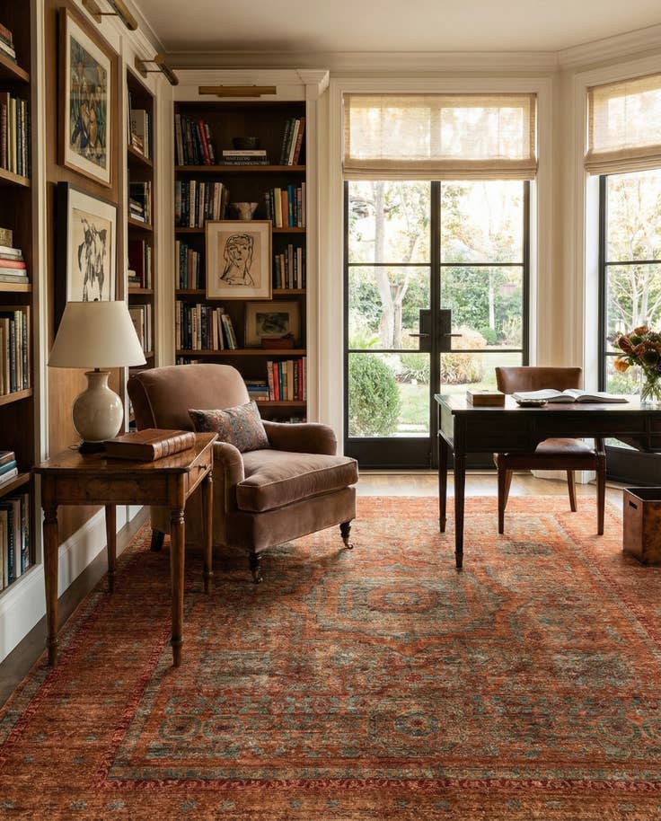 Detail image of 8' x 10' 3 Hand Knotted Amina Rug