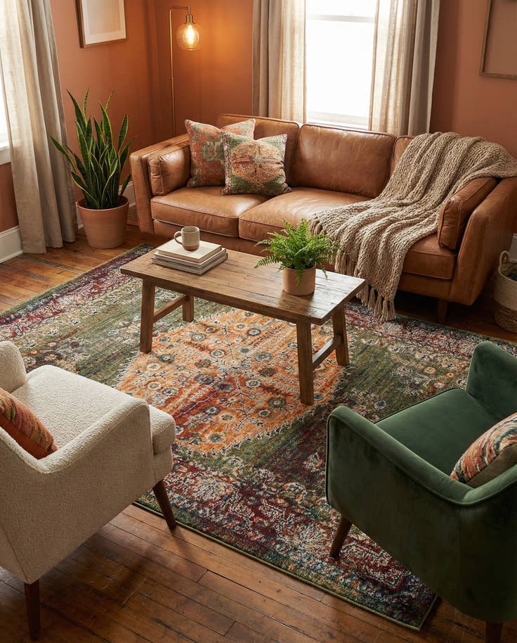 Detail image of 4' x 6' Isabella Rug