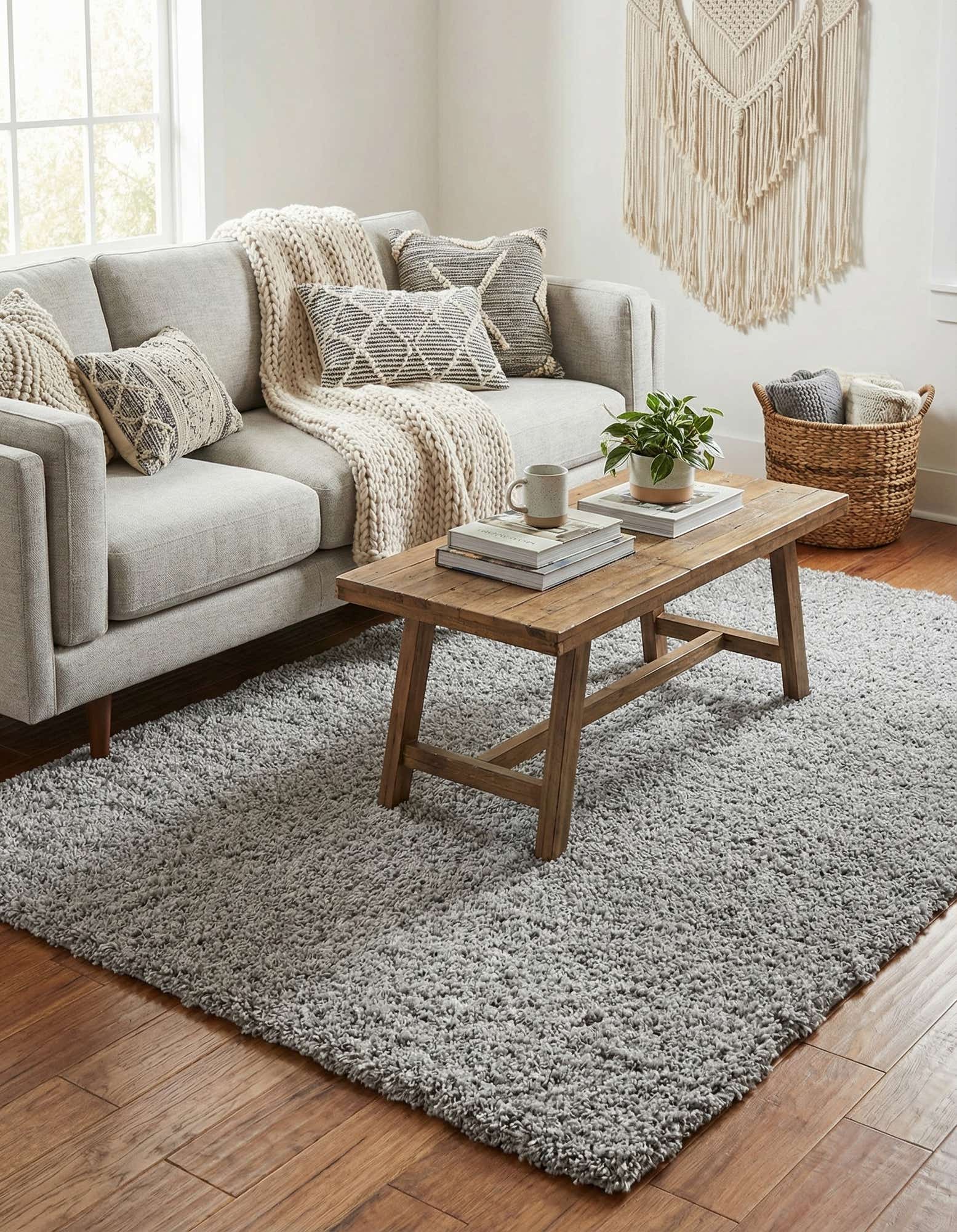 5' 10 x 9' Zermatt Shag Rug