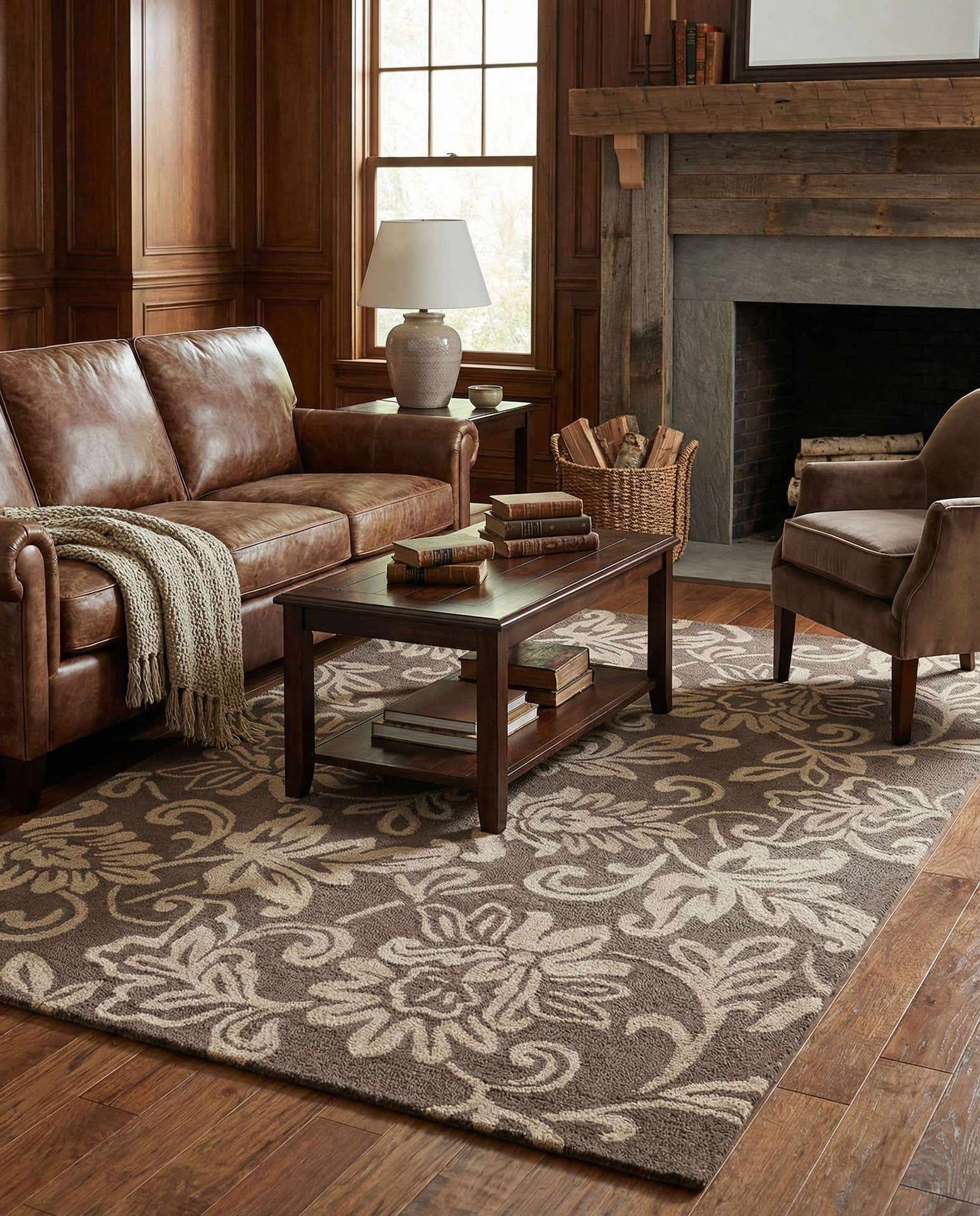 5' 1 x 7' 10 Agra Wool Rug