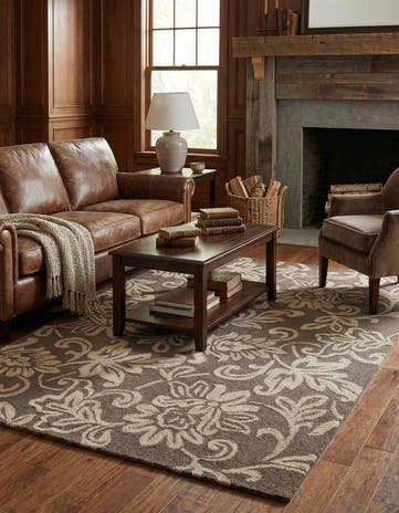 5' 1 x 7' 10 Agra Wool Rug