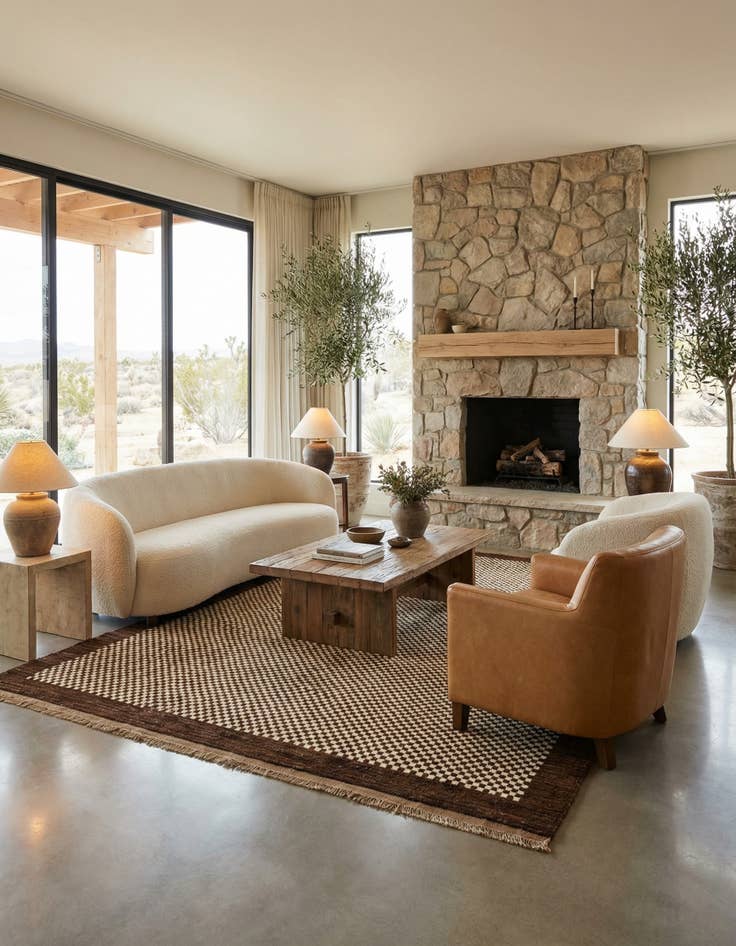 Detail image of 5' 7 x 8' 1 Beni Marok Rug