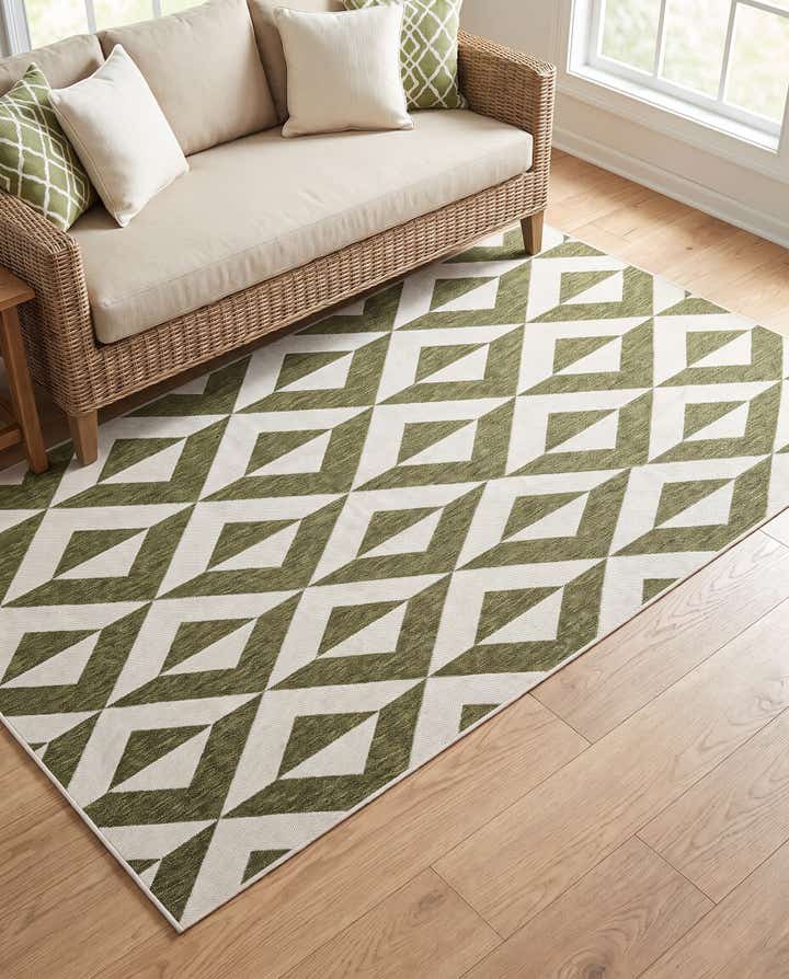 6' x 9' Easy-Clean Jill Zarin Napa Indoor / Outdoor Rug