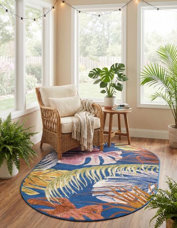 Blossom Oval Rug