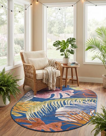 Blossom Oval Rug
