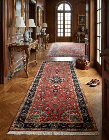 3' 1 x 10' 2 Tabriz Runner Rug