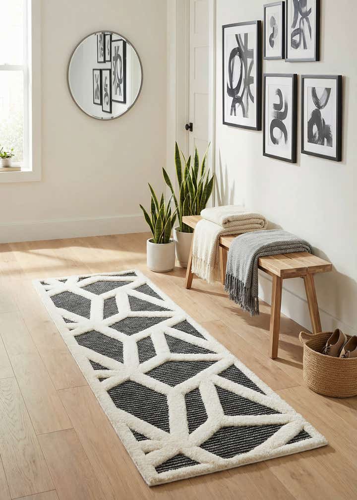 2' x 6' Prismatic Runner Rug