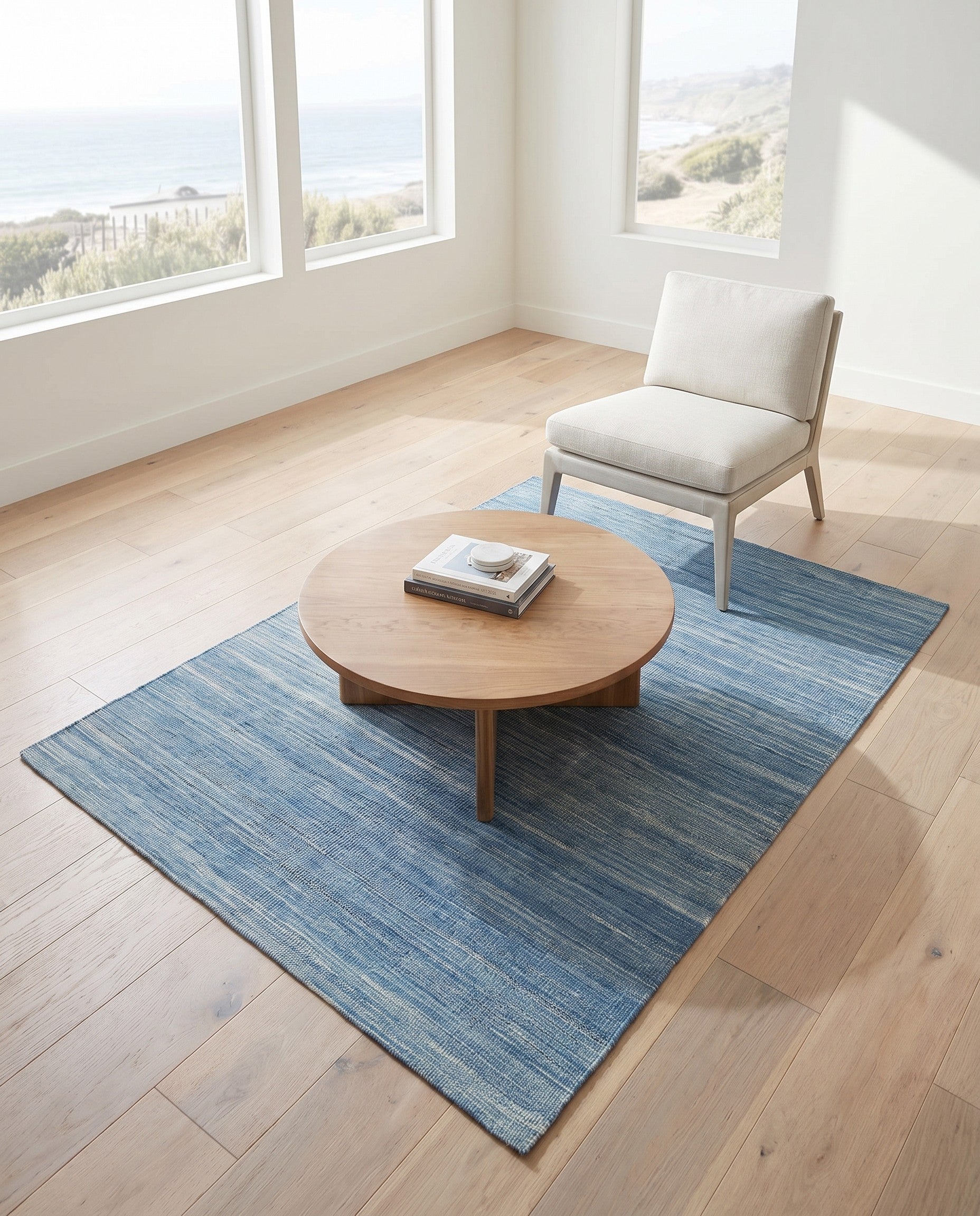 5' x 6' 6 Hand Woven Kilim Modern Wool Rug