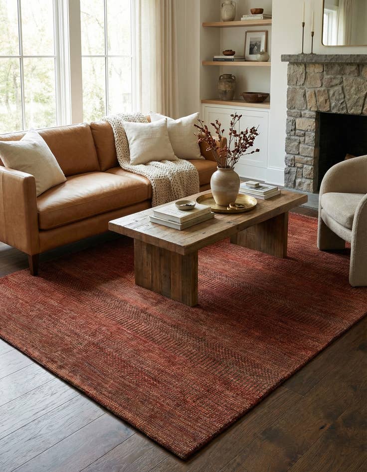 Detail image of  4' 10 x 6' 6  Hand Knotted Kashkuli Gabbeh Wool Rug