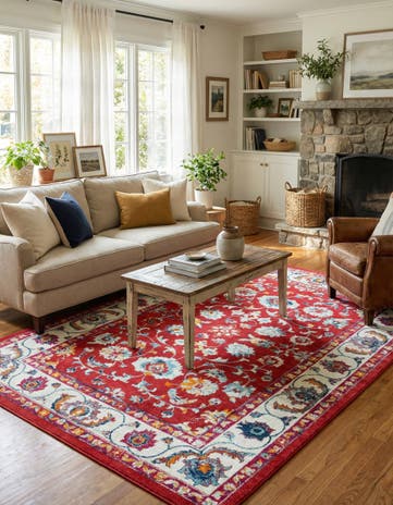 Magenta Aurelia Rug