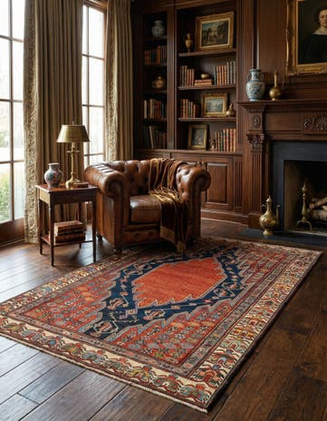 4' 3 x 6' 3 Malayer Rug
