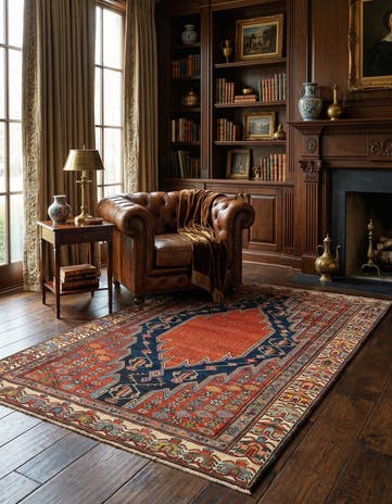 4' 3 x 6' 3 Malayer Rug