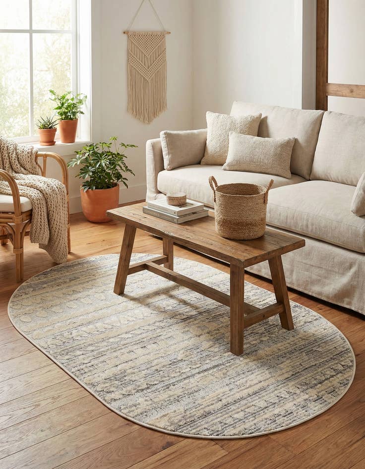 Detail image of 3' 3 x 5' 3 Arlo Oval Rug