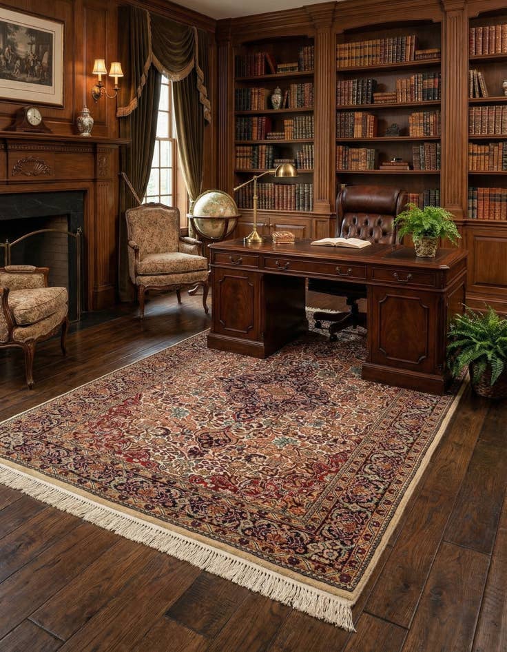 Detail image of 3' 1 x 5' 3 Kashmir Rug