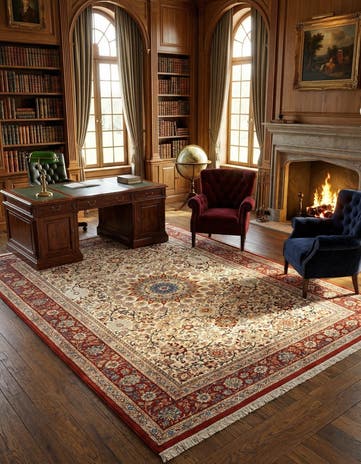 6' 10 x 10' 4 Tabriz Wool Rug