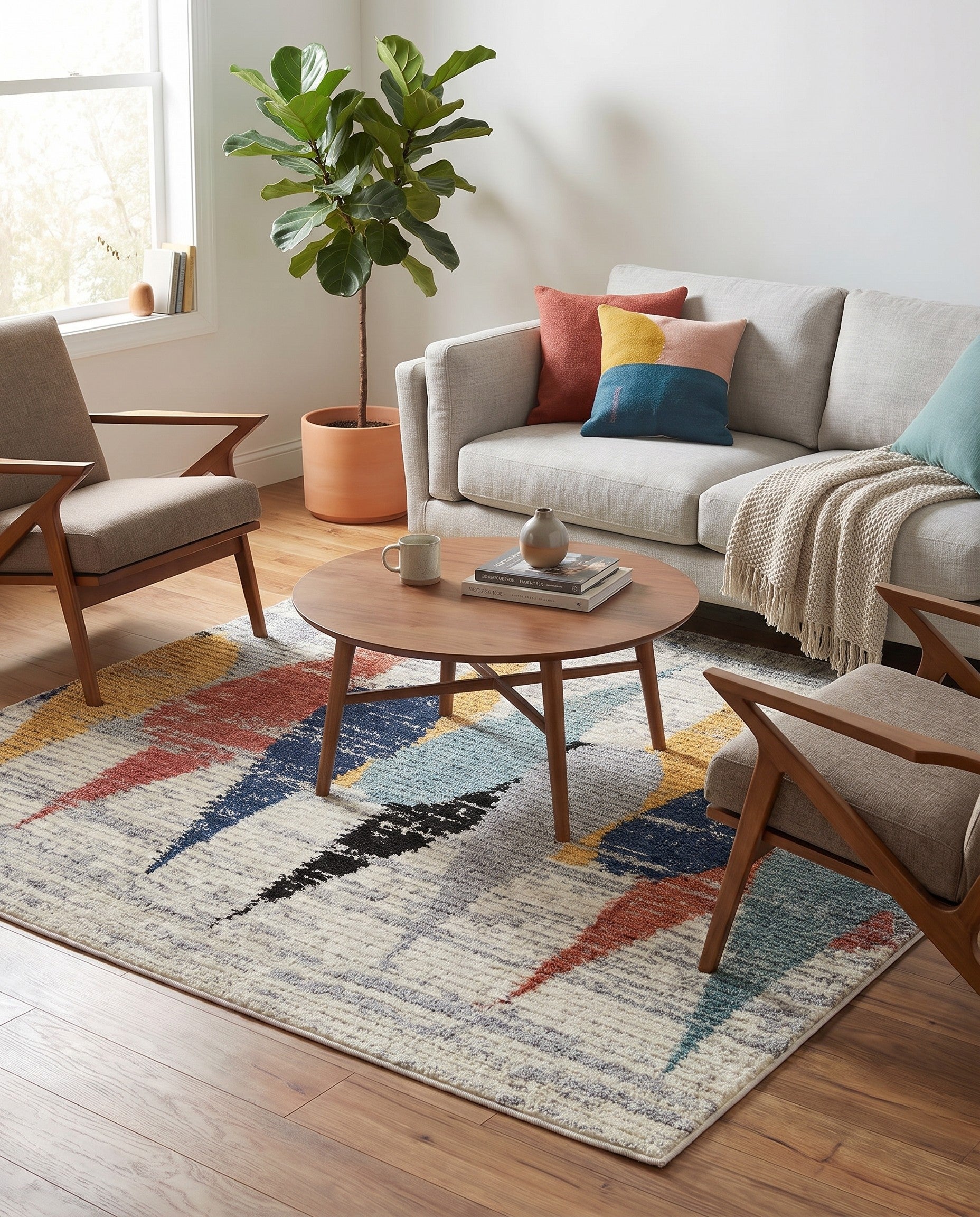 5' 3 x 5' 3 Tagine Square Rug