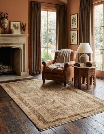 3' 8 x 6' Hand Knotted Balouch Persian Wool Rug