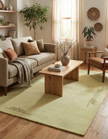 4' x 6' Hand Knotted Nepal Wool Rug