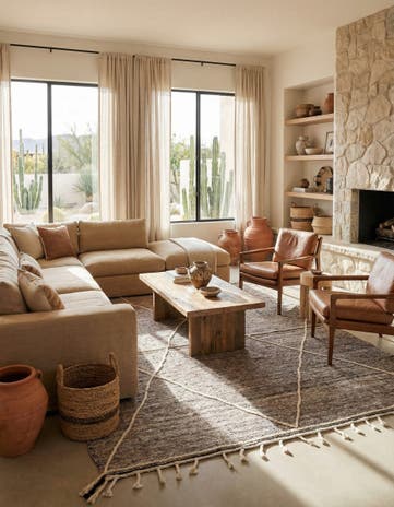 10' x 13' 3 Hand Knotted Moroccan Wool Rug