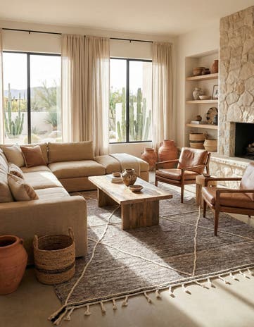 10' x 13' 3 Hand Knotted Moroccan Wool Rug