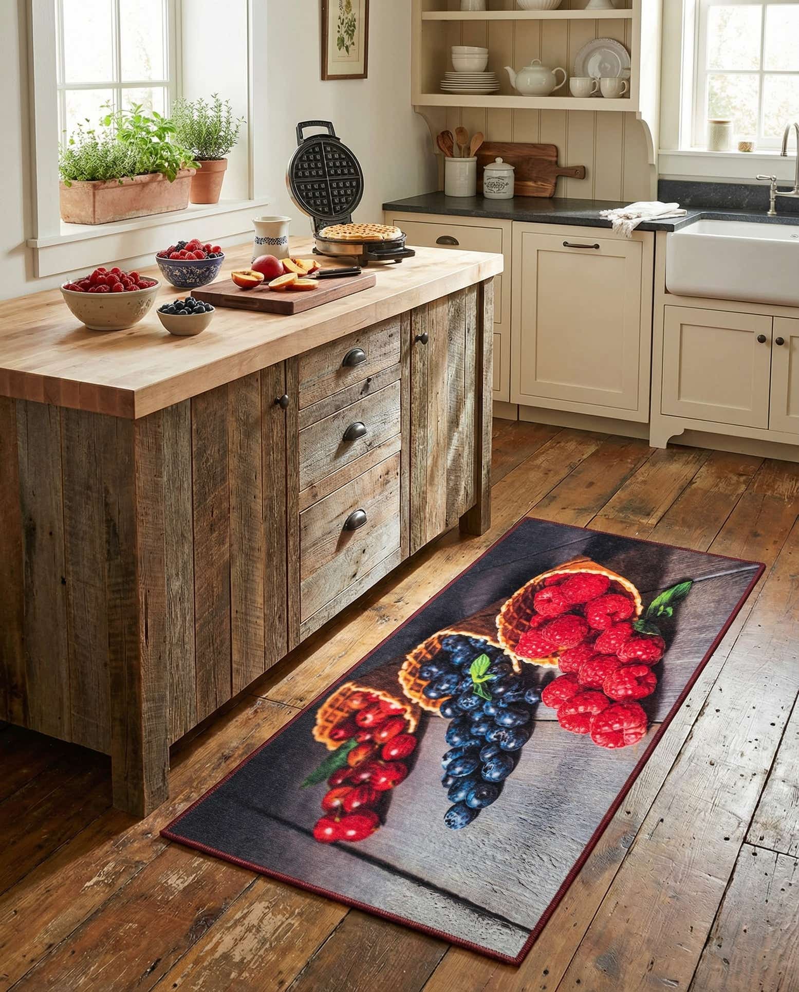 2' 3 x 4' 6 Washable Timeless Runner Rug