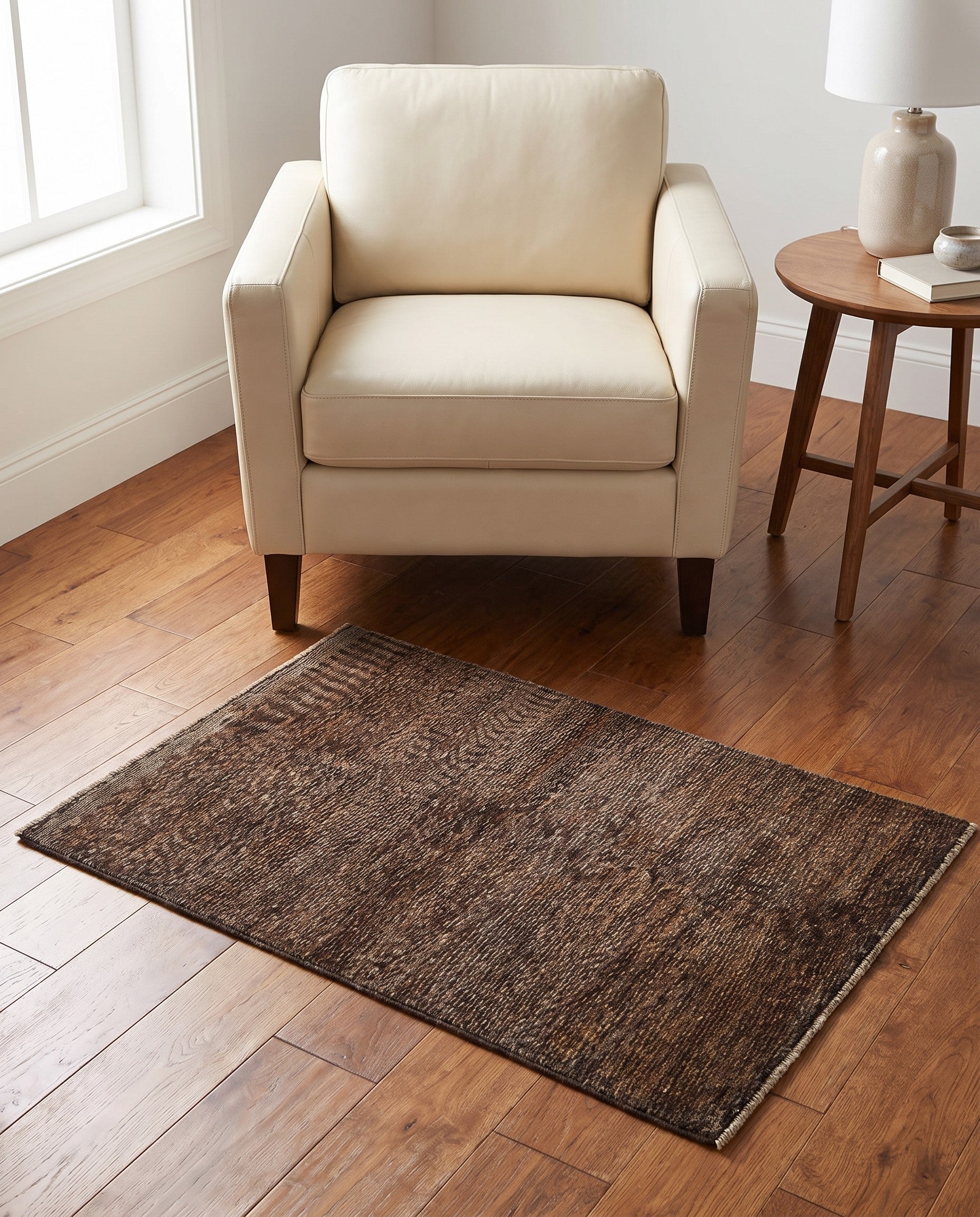 3' 2 x 4' 11 Hand Knotted Ziegler Modern Rug