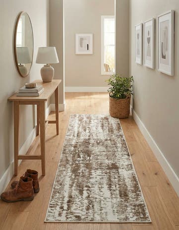 Ivory Laguna Runner Rug