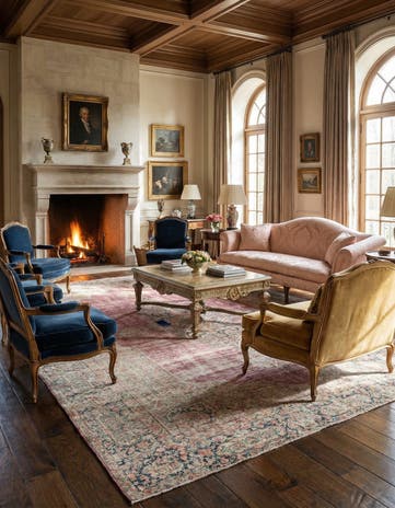 8' x 10' 10 Vintage Royal Wool Rug