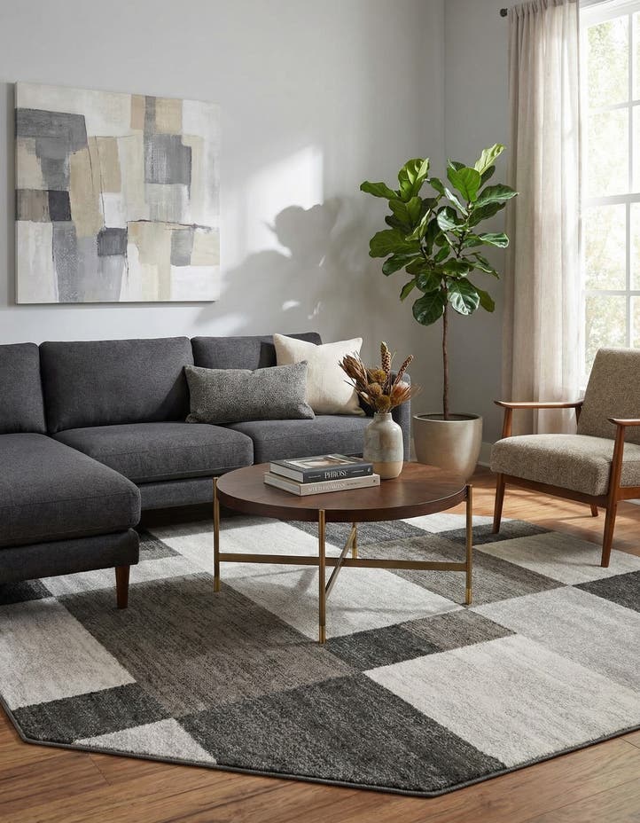 7' 10 x 7' 10 Equinox Octagon Rug