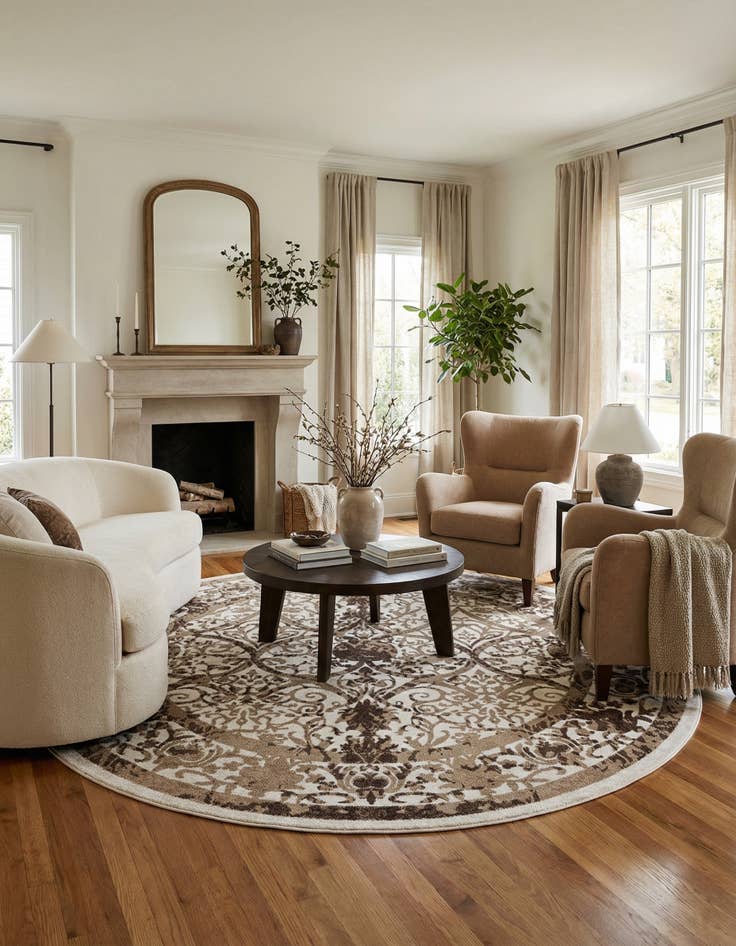 Detail image of 12' 2 x 12' 2 Vista Round Rug