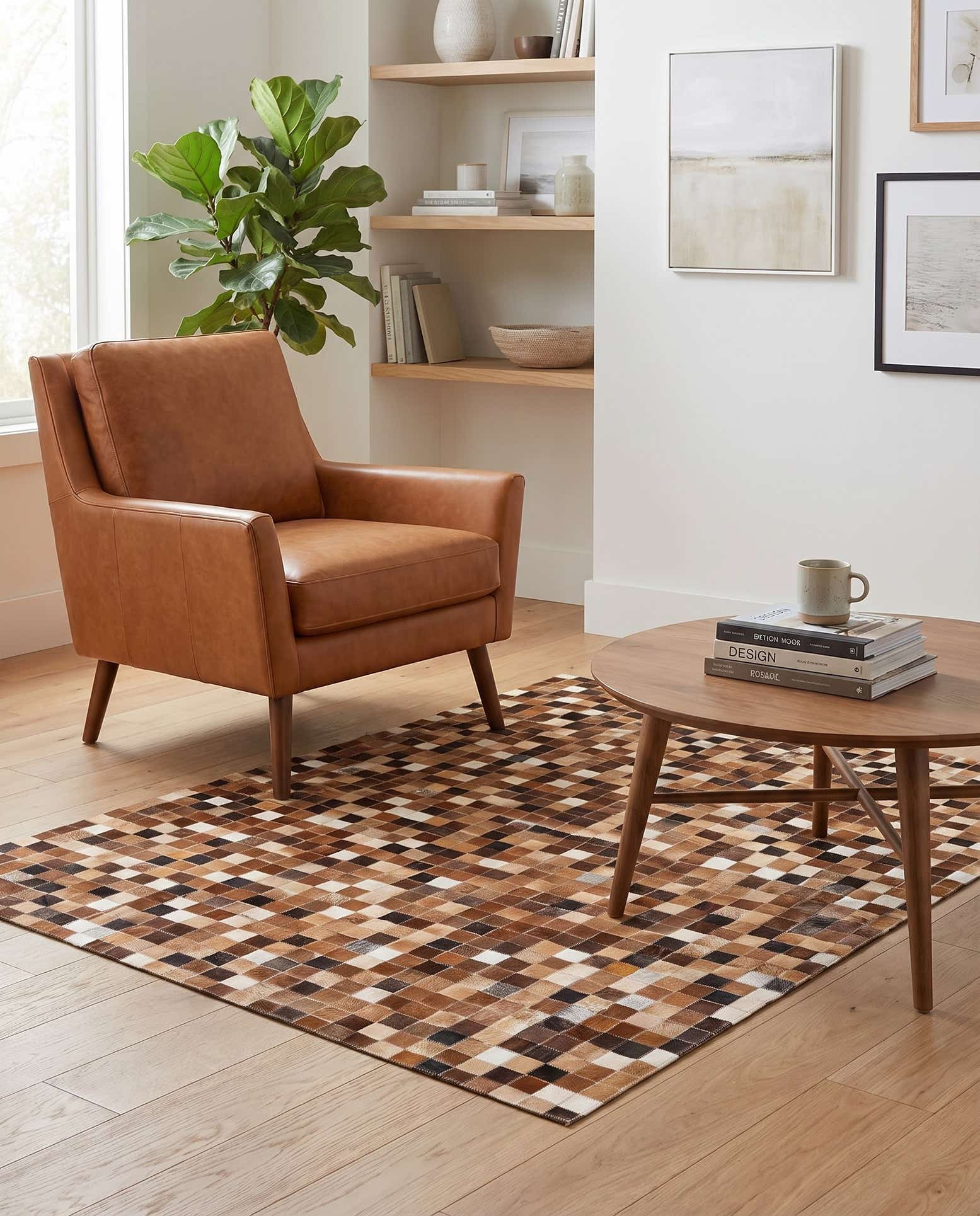 120cm x 180cm Cowhide Stocks Teppich