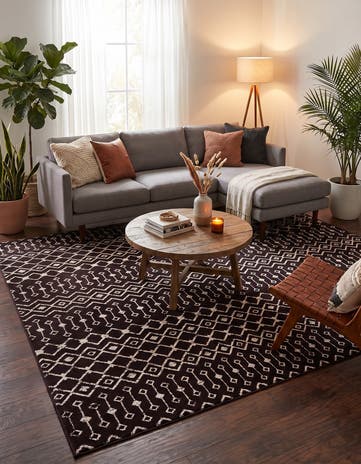10' x 10' Kasbah Trellis Square Rug