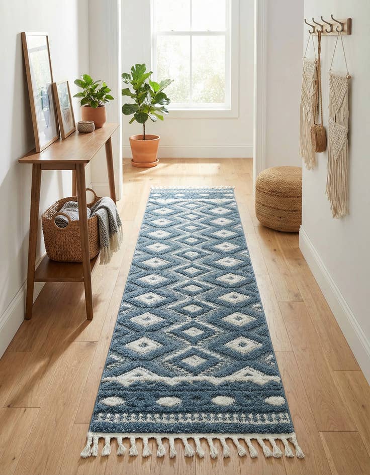 Detail image of  2' 7 x 12' Boho Runner Rug
