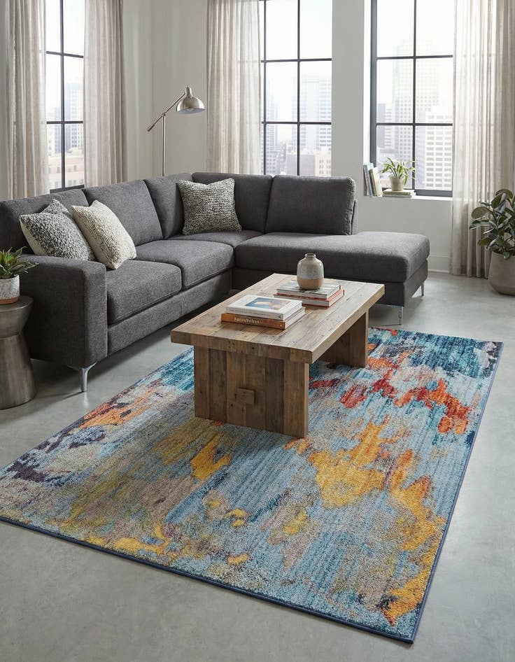 Detail image of 4' x 6' Downtown Tribeca Rug