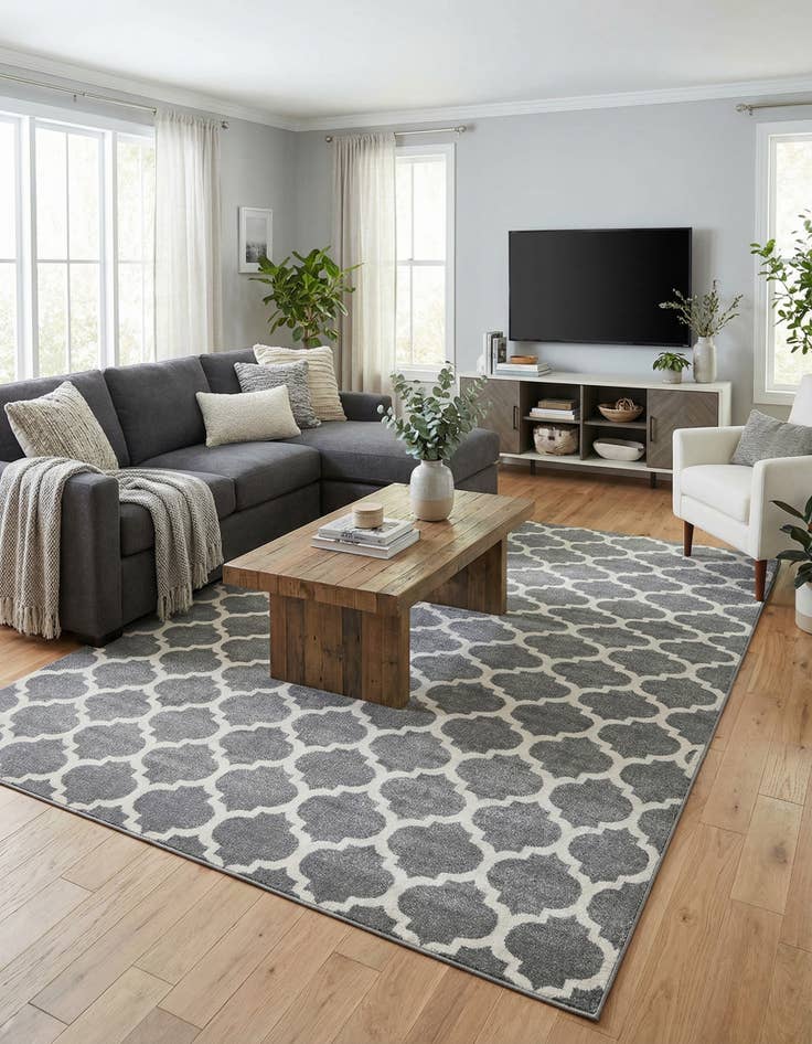 Detail image of  10' x 13' Lattice Rug