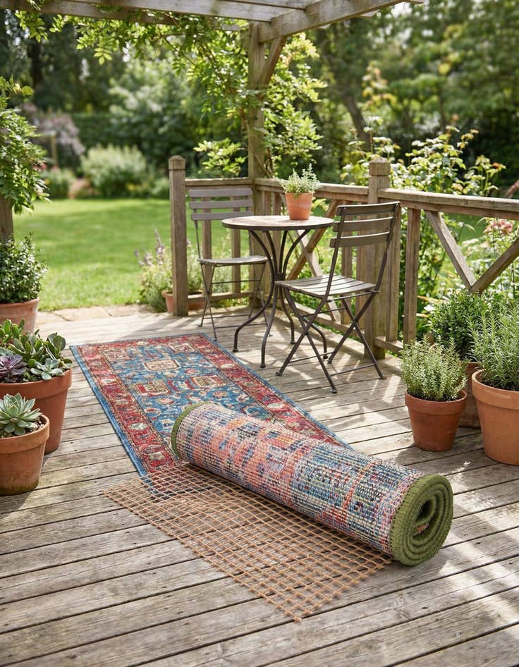 Detail image of 2' x 5' Runner Outdoor Rug Pad