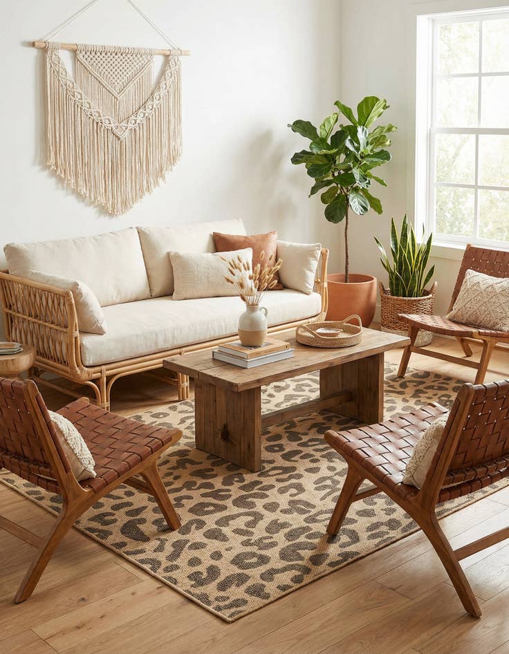 Detail image of 5' 5 x 8' Dunes Rug