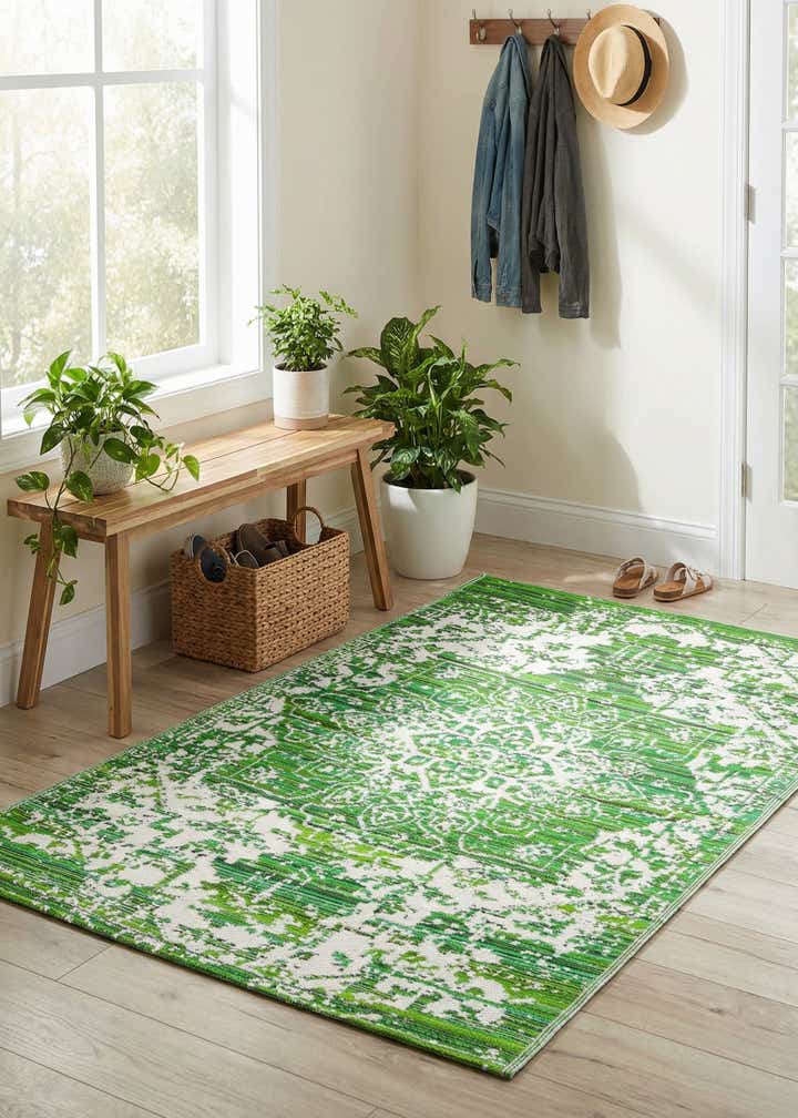 4' x 6' Easy-Clean Vista Breeze Indoor / Outdoor Rug