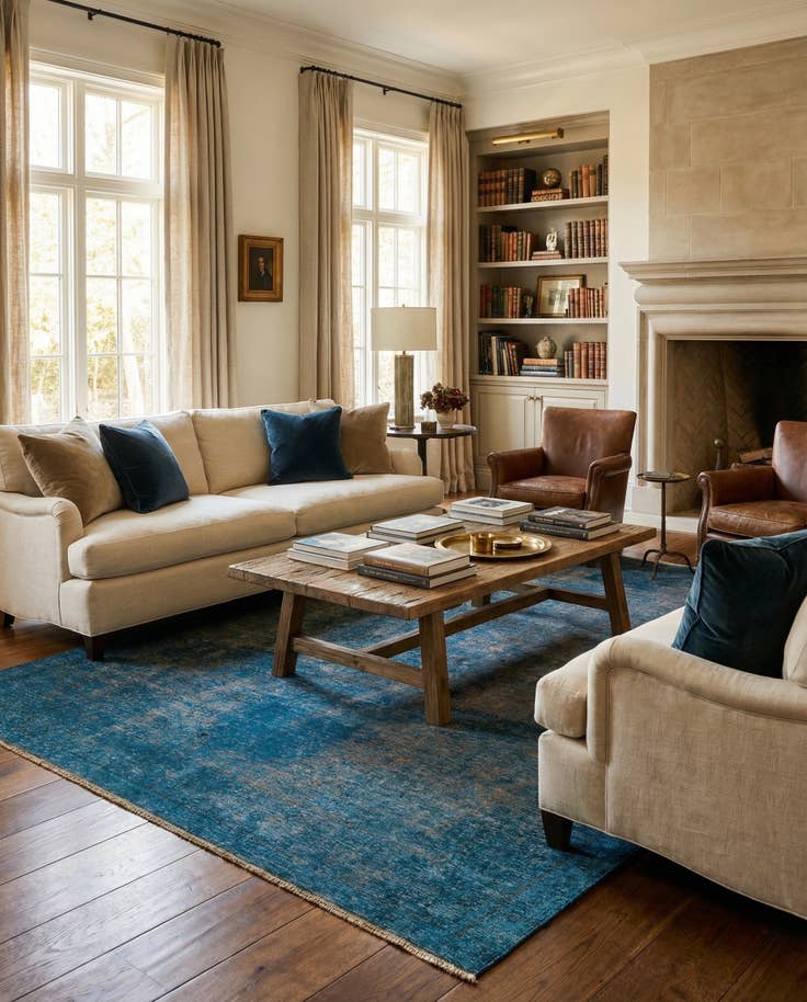 Detail image of 8' x 11' 4 Hand Knotted Ultra Vintage Persian Wool Rug