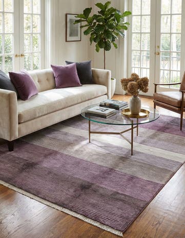 6' 7 x 9' 10 Hand Knotted Darya Wool Rug