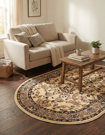 3' x 5' 3 Yasmin Oval Rug