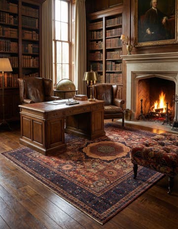 8' x 9' 5 Amina Wool Rug