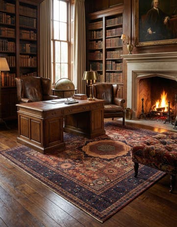 8' x 9' 5 Amina Wool Rug