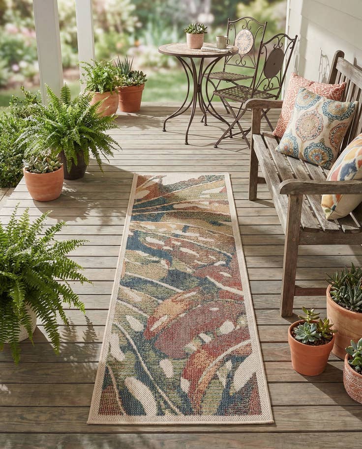 Detail image of 2' x 6' Easy-Clean Baja Indoor / Outdoor Runner Rug