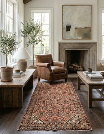 3' 8 x 7' 4 Hamedan Rug