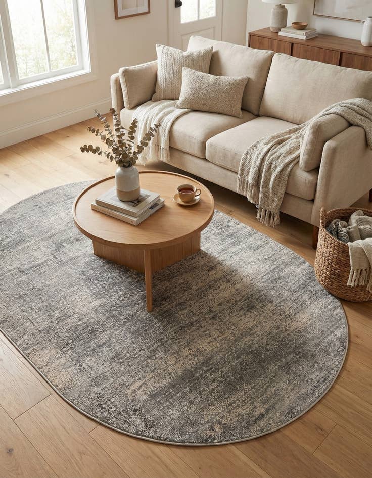 Detail image of 5' 3 x 8' Finsbury Oval Rug